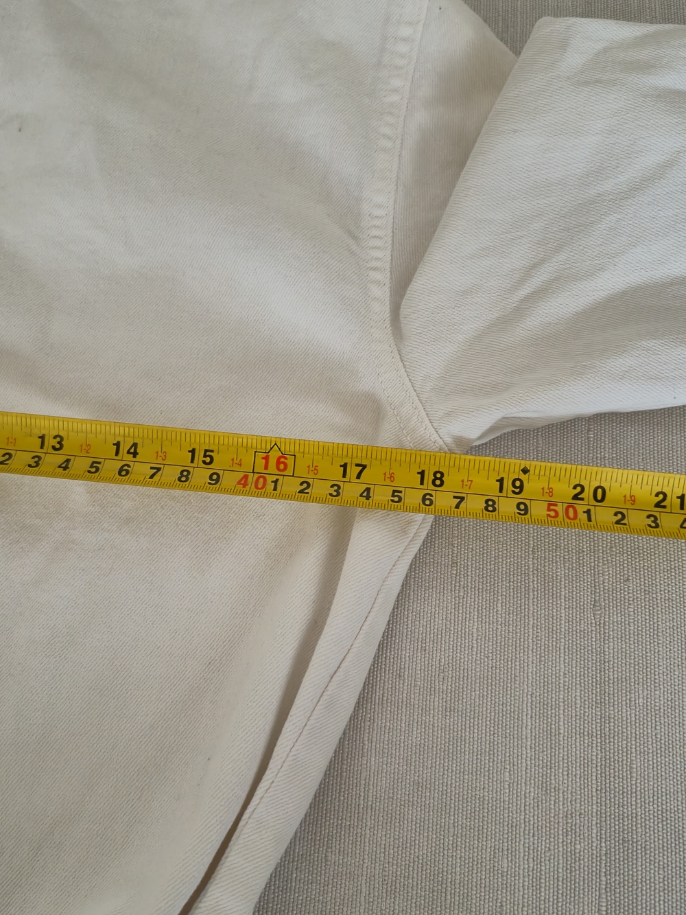 Acquaverde Paris Off-White Utility Jumpsuit with Tie Waist - Size 38 - Picture 11 of 16